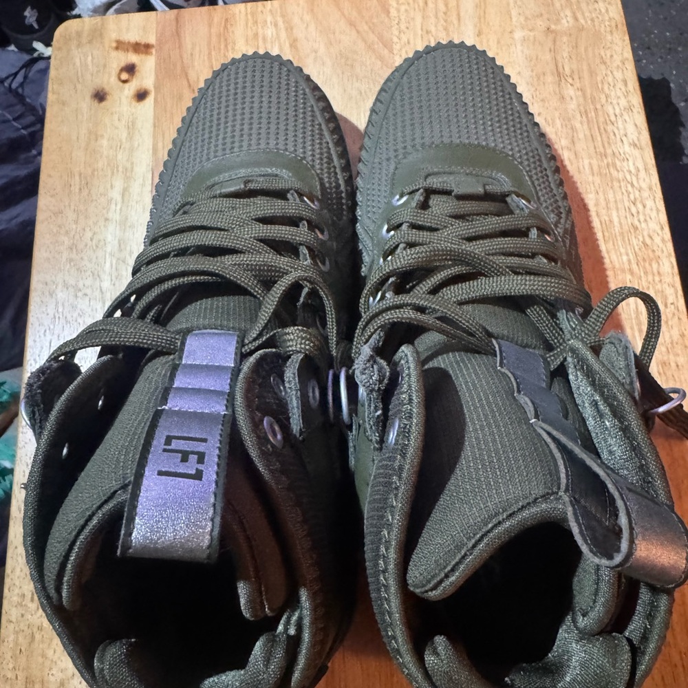 Nike Olive Green Lunar Fprce Duckboot - Picture 2 of 8